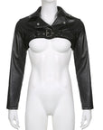 Winona Leather Crop Jacket