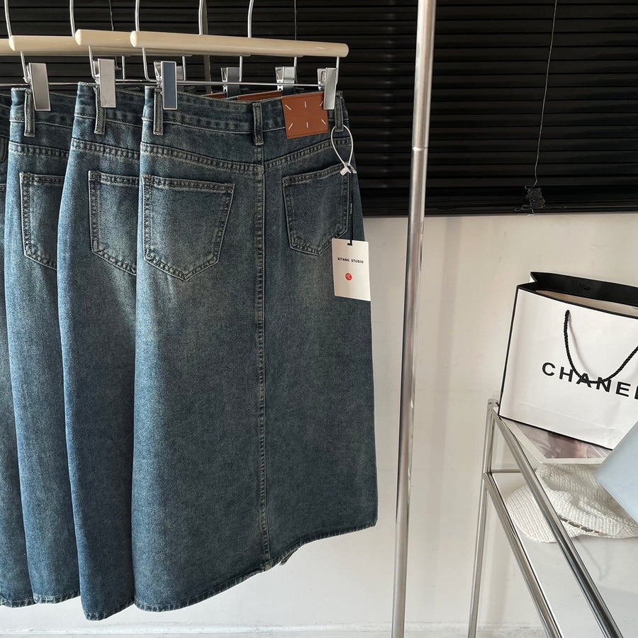 Dolreth Denim Skirt