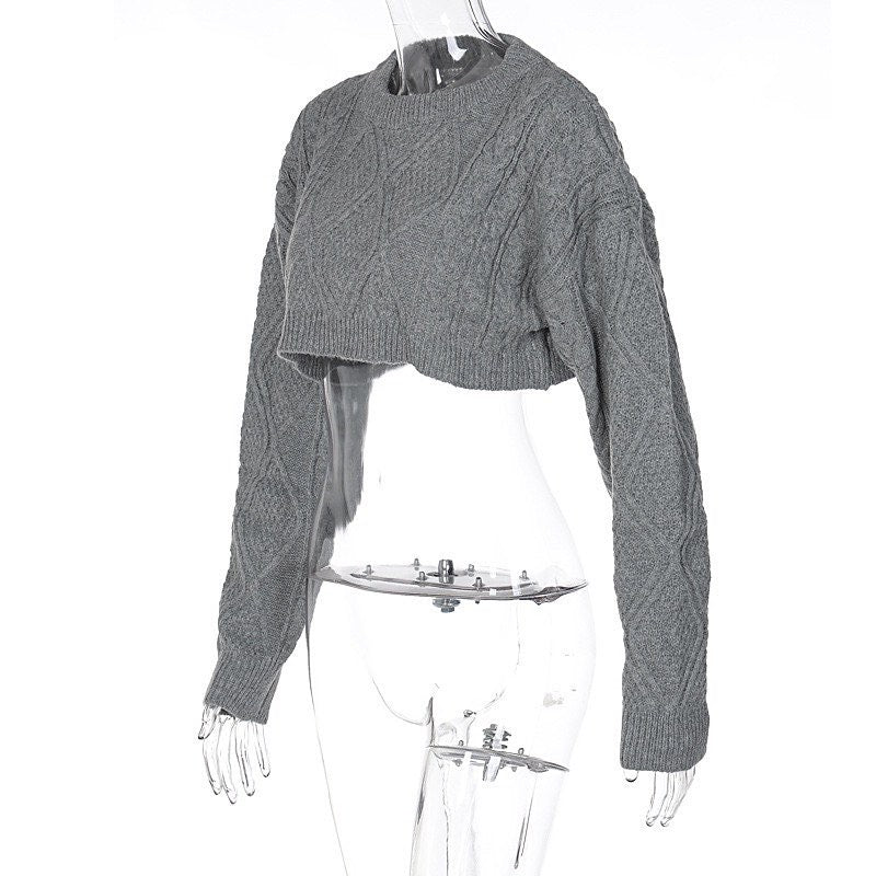 Eilish Crop Sweater